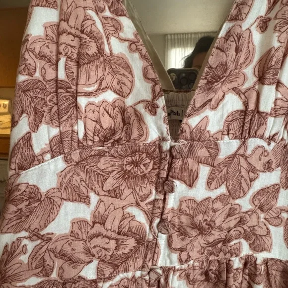 Abercrombie & Fitch Floral Tiered Maxi Dress - Picture 2 of 5